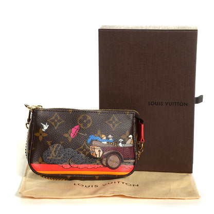 Louis Vuitton Monogram 2015 Christmas Animation Mini Pochette Accessories 5 of 8