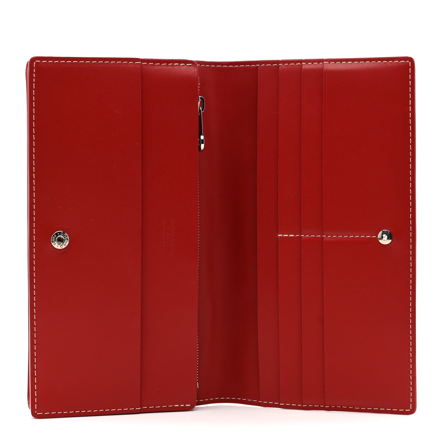 Goyard Goyardine Richelieu Wallet Red 5 of 7