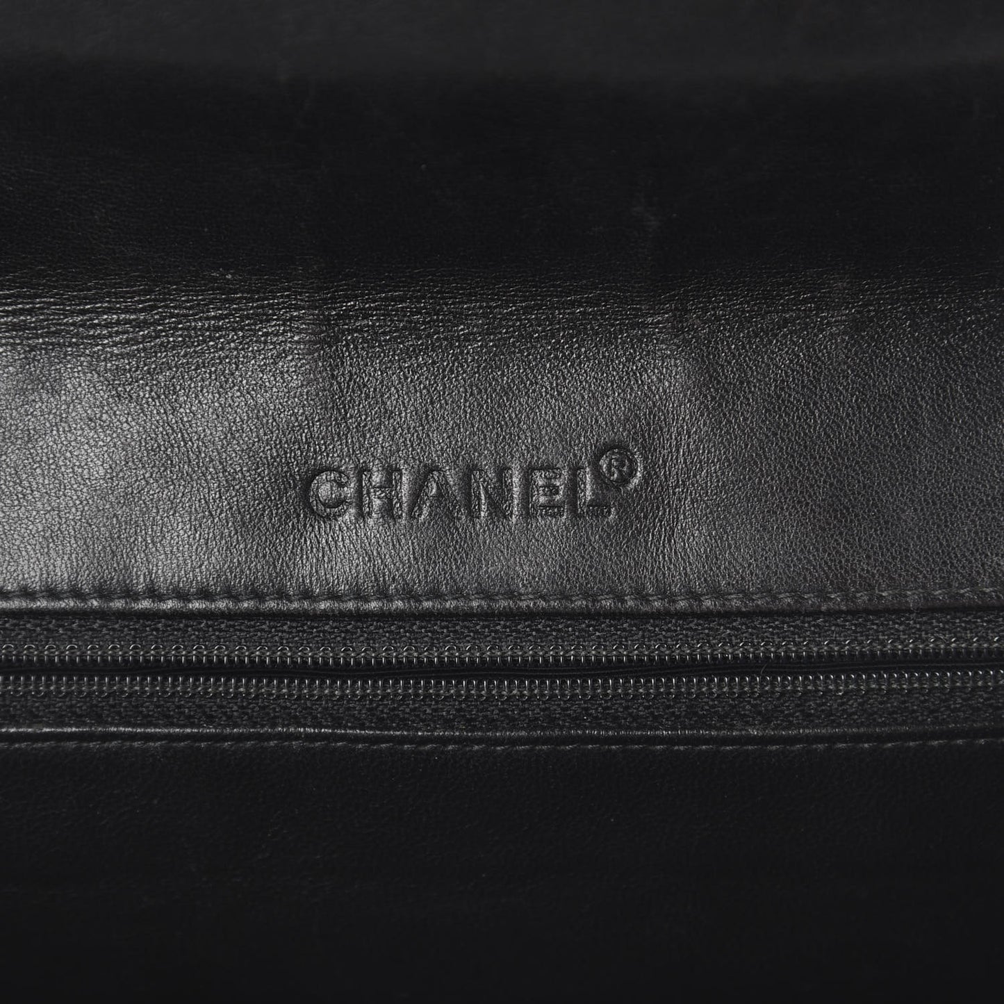Lambskin Stitched Chocolate Bar Single Flap Brown