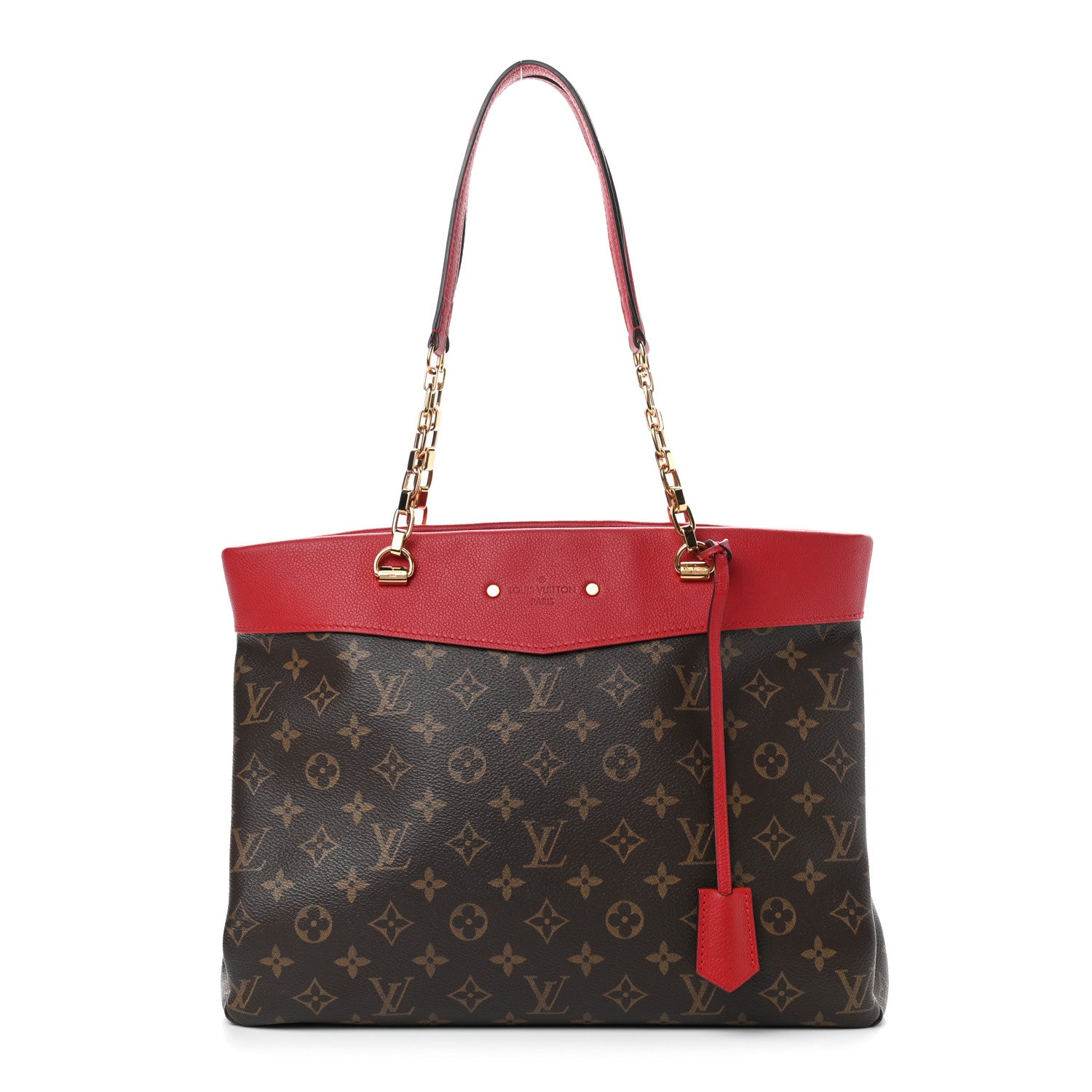 Louis Vuitton Monogram Pallas Shopper Cherry 1 of 9