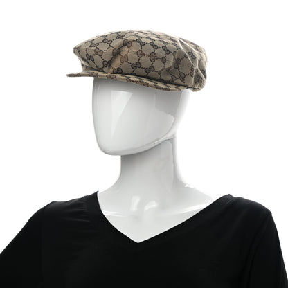 Gucci Monogram Flat Cap M Beige 2 of 10