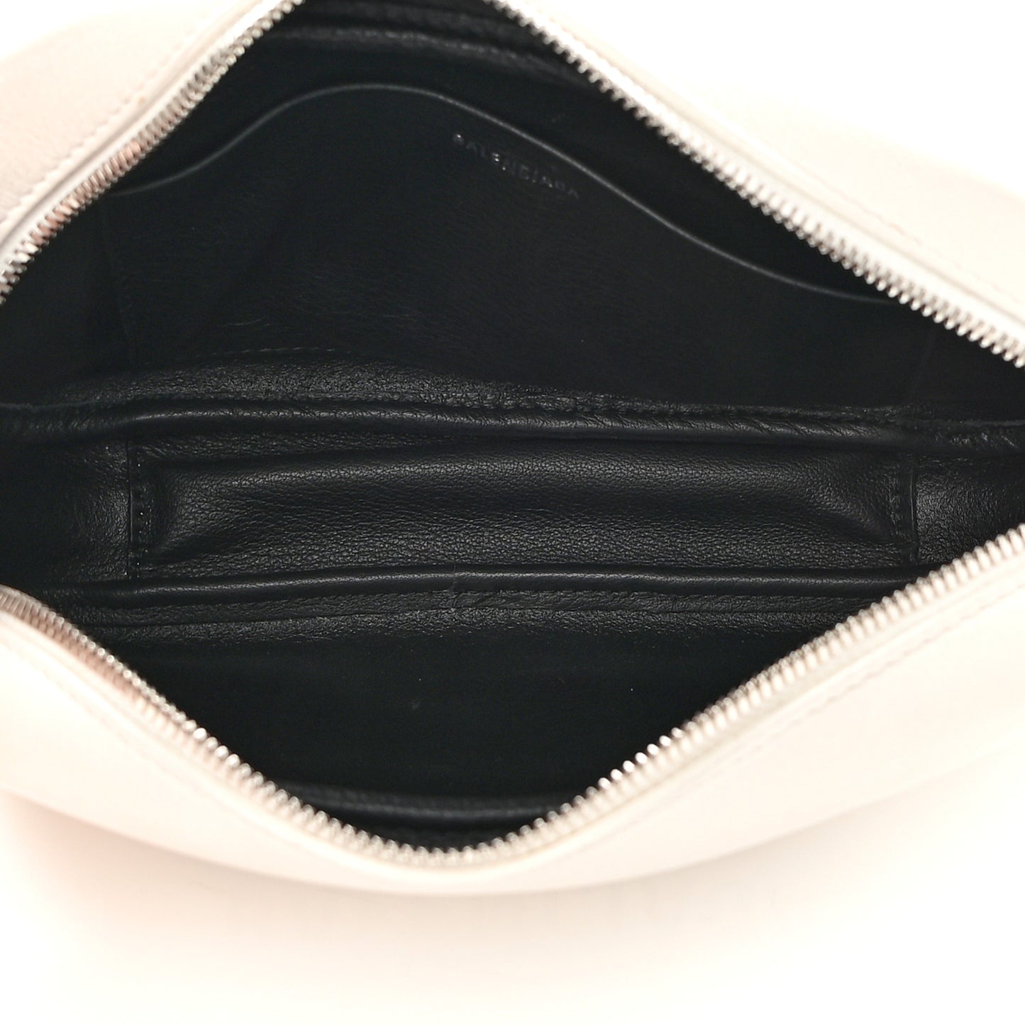 Calfskin Logo S Everyday Camera Bag White