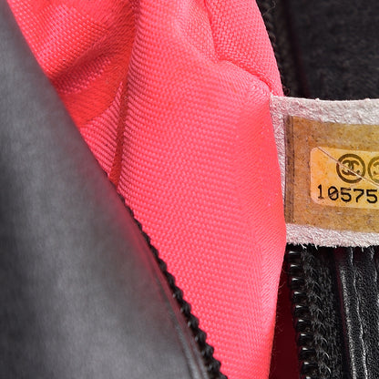 Chanel Calfskin Quilted Large Cambon Bowler Black 6 of 12