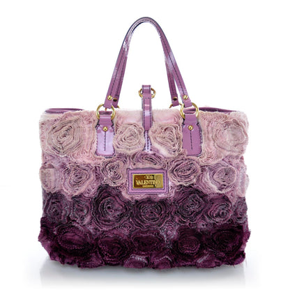 Valentino Garavani Satin Twill Rosette Tote 1 of 12