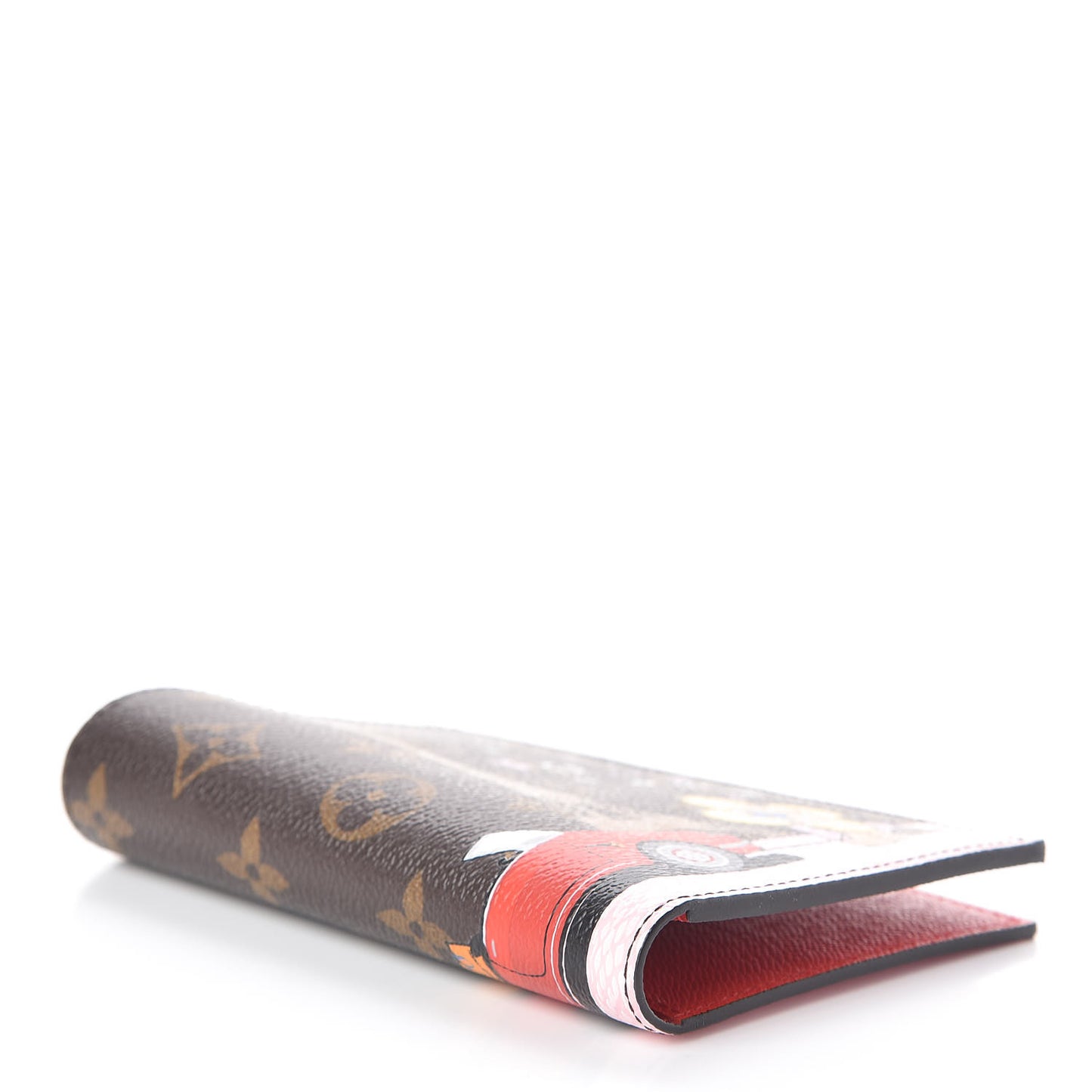 Monogram 2019 Christmas Animation Passport Cover Rouge