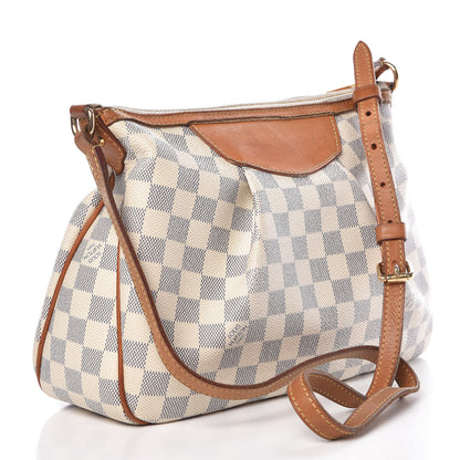 Louis Vuitton Damier Azur Siracusa PM 3 of 24
