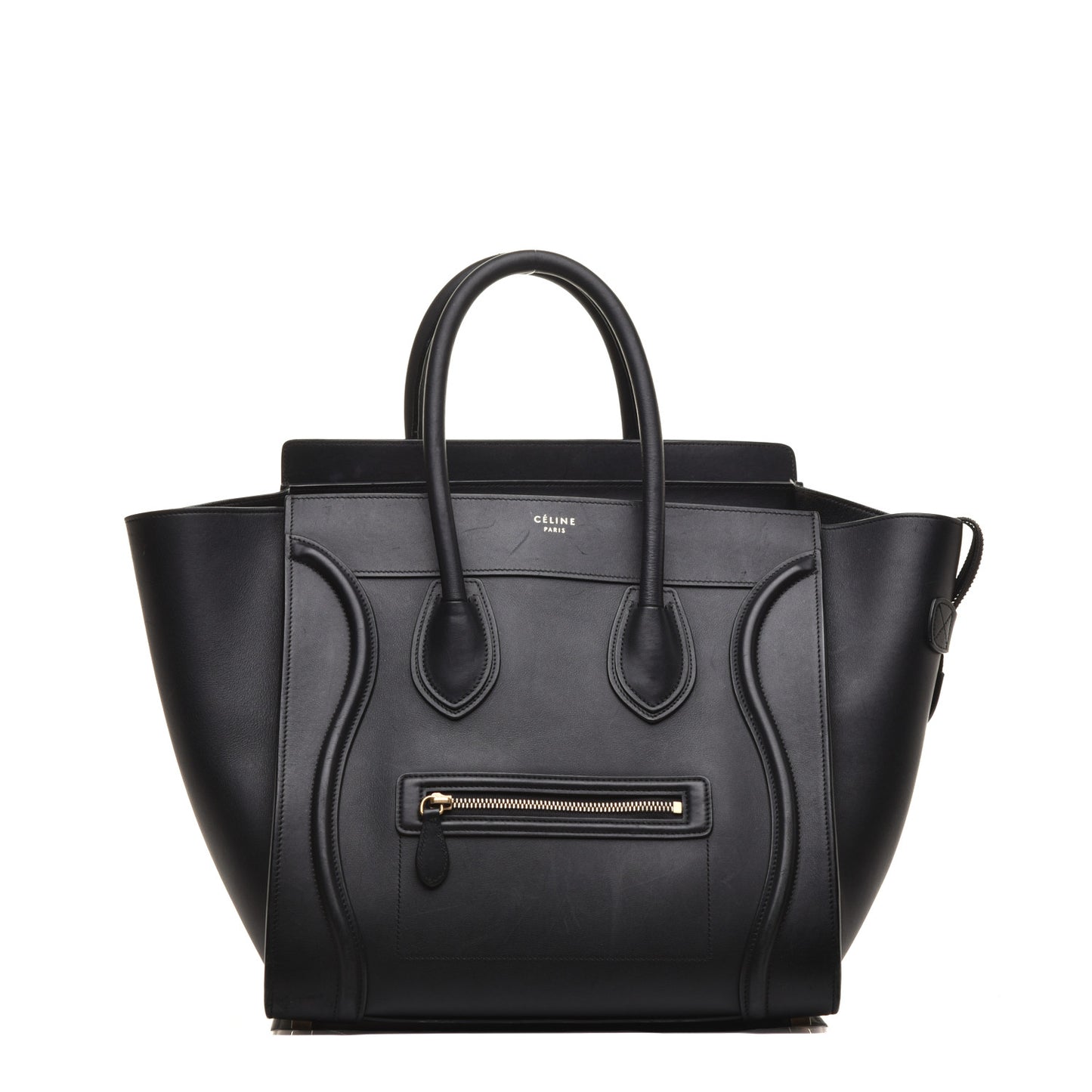 Smooth Calfskin Mini Luggage Black