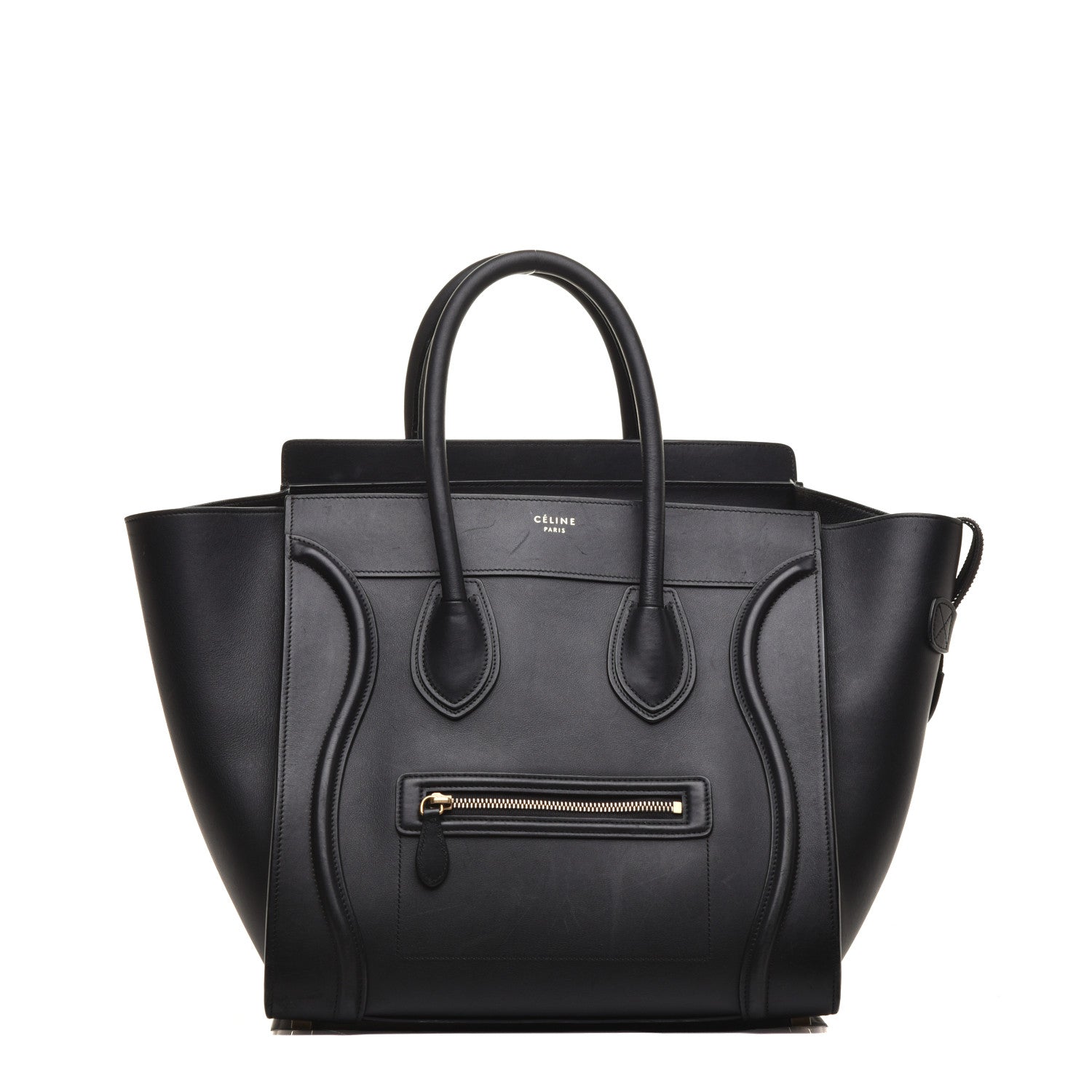 Celine Smooth Calfskin Mini Luggage Black 1 of 9