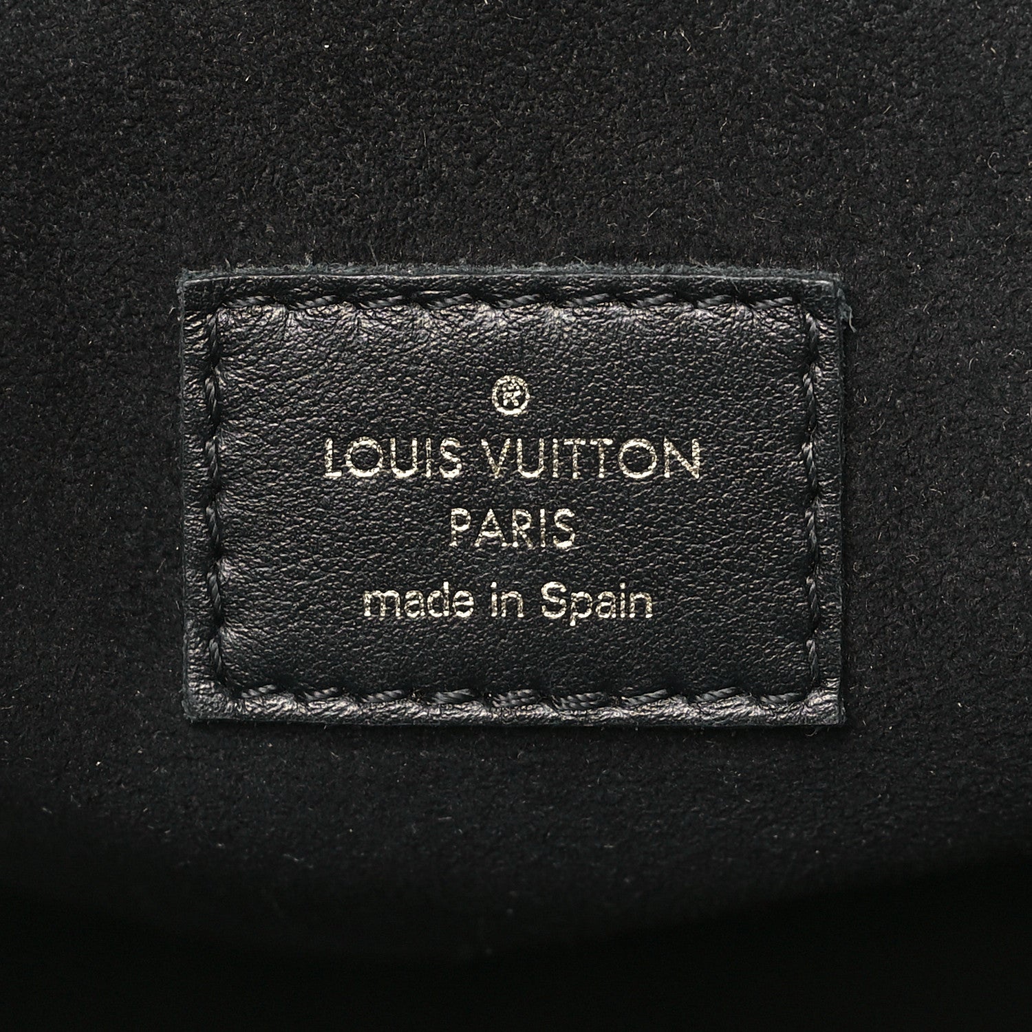 Louis Vuitton Calfskin Monogram On My Side PM Black 6 of 10