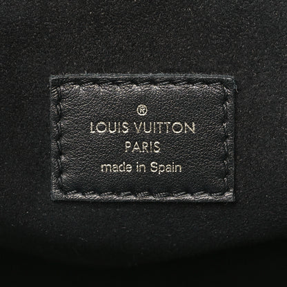 Louis Vuitton Calfskin Monogram On My Side PM Black 6 of 10