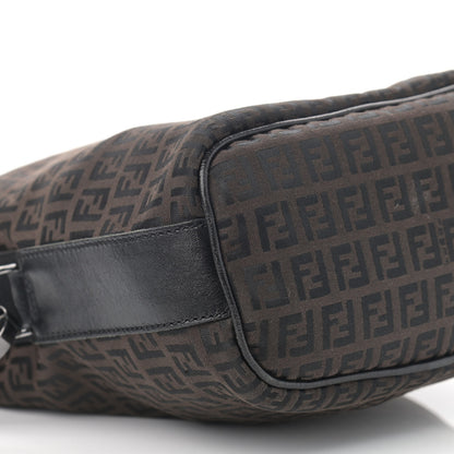 Fendi Zucchino Small Hobo Brown 8 of 13