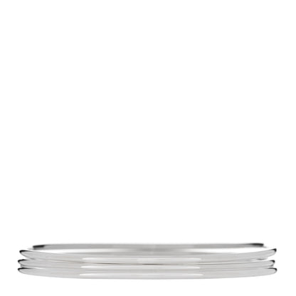 Tiffany Sterling Silver Bangle Bracelet Set 2 of 4
