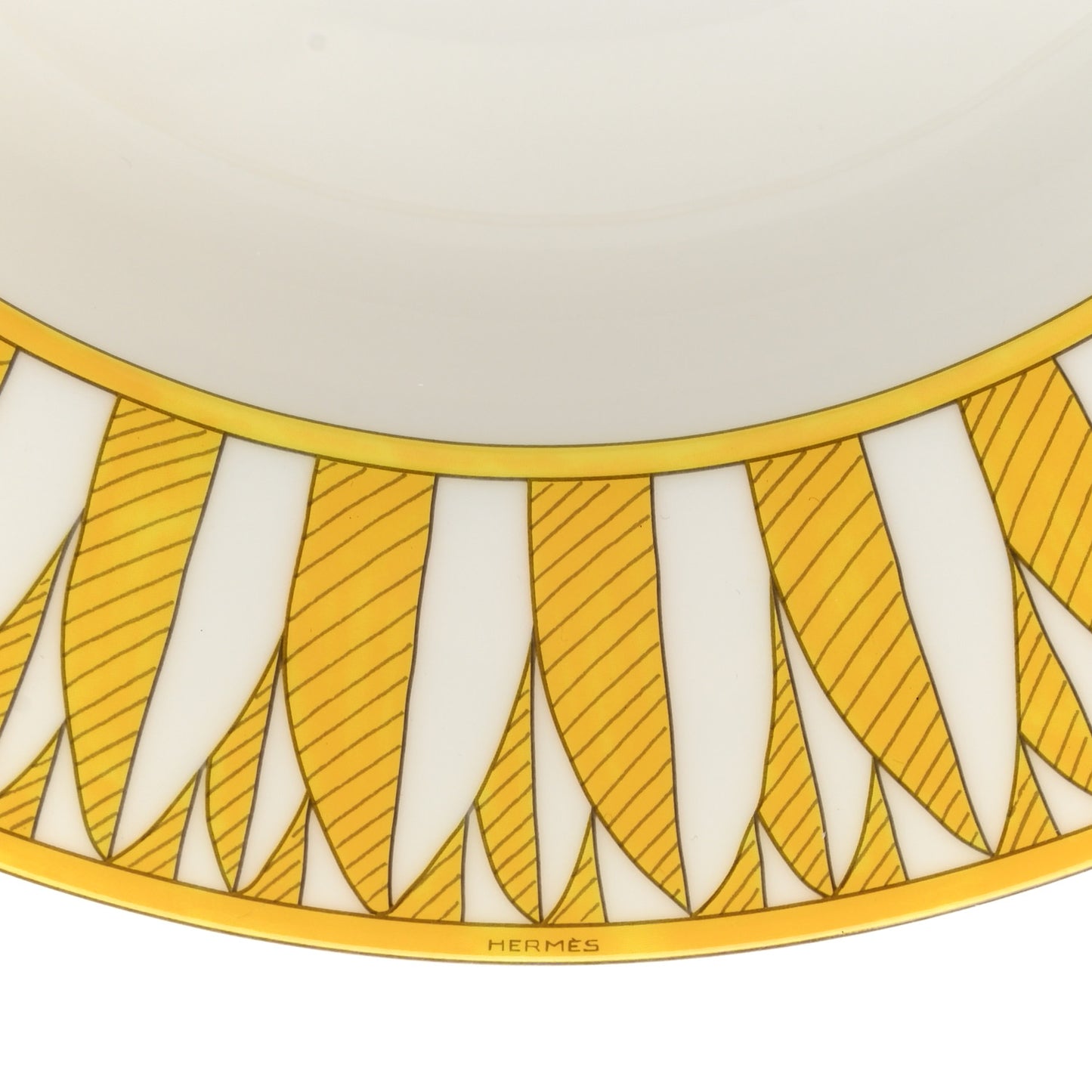 Porcelain Soleil d'Hermes Pasta Plate Set of 2