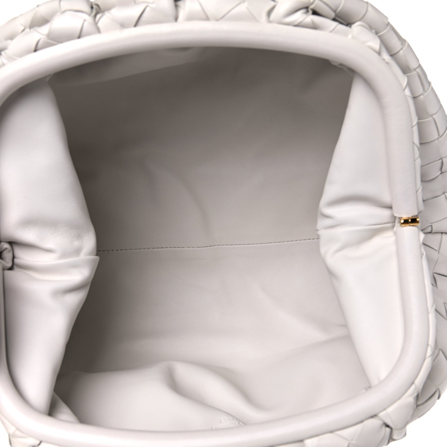 Bottega Veneta Nappa Maxi Intreccio The Pouch Oversized Clutch Plaster 5 of 9