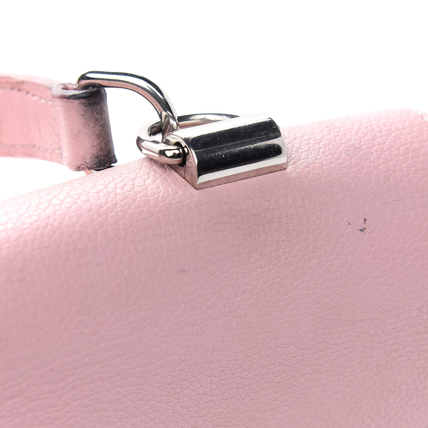Louis Vuitton Soft Calfskin Lockme II Top Handle Rose Ballerine 13 of 19