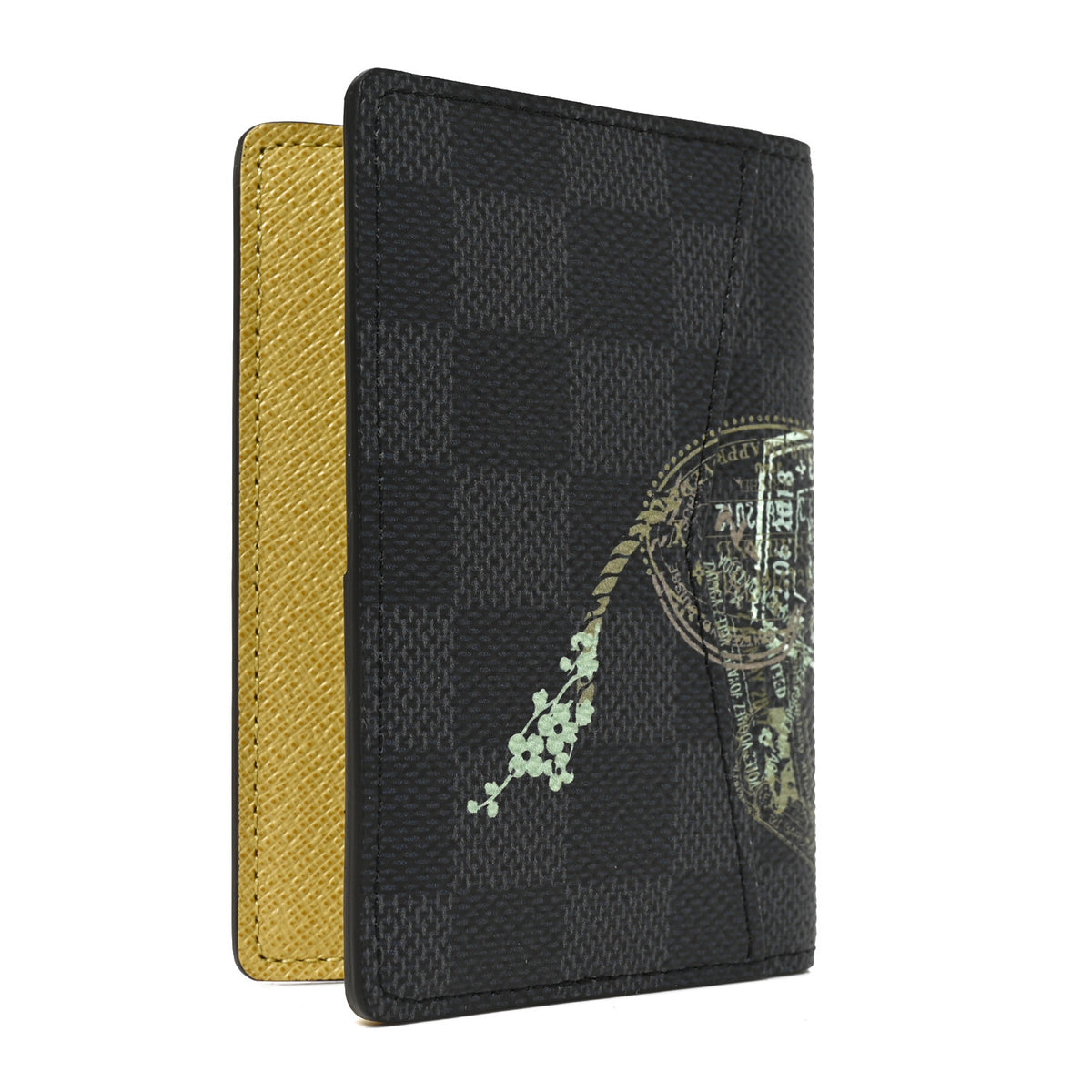 Louis Vuitton Damier Graphite Stamps Pocket Organizer NM 3 of 7