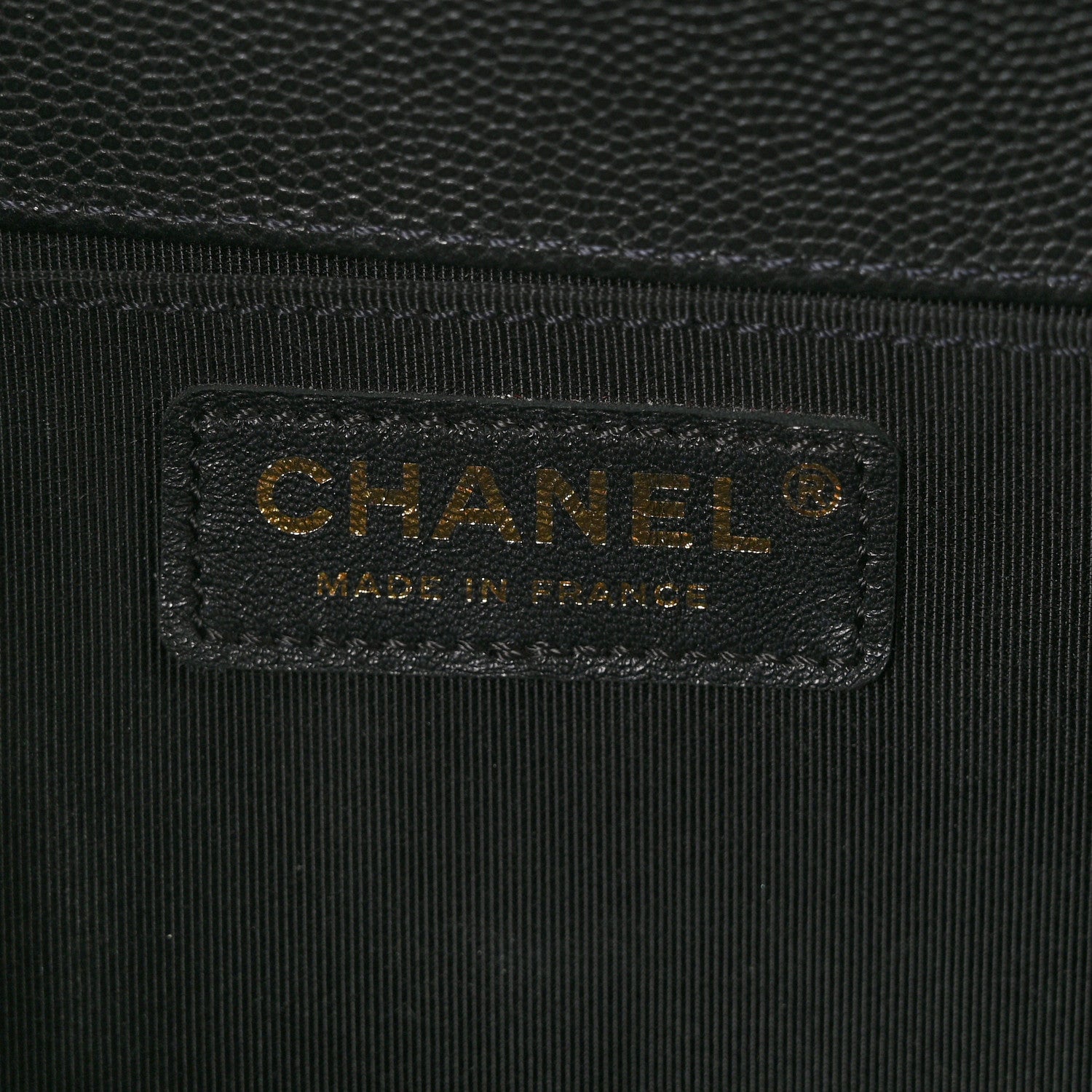 Chanel Caviar Quilted Medium Boy Flap Black 6 of 10