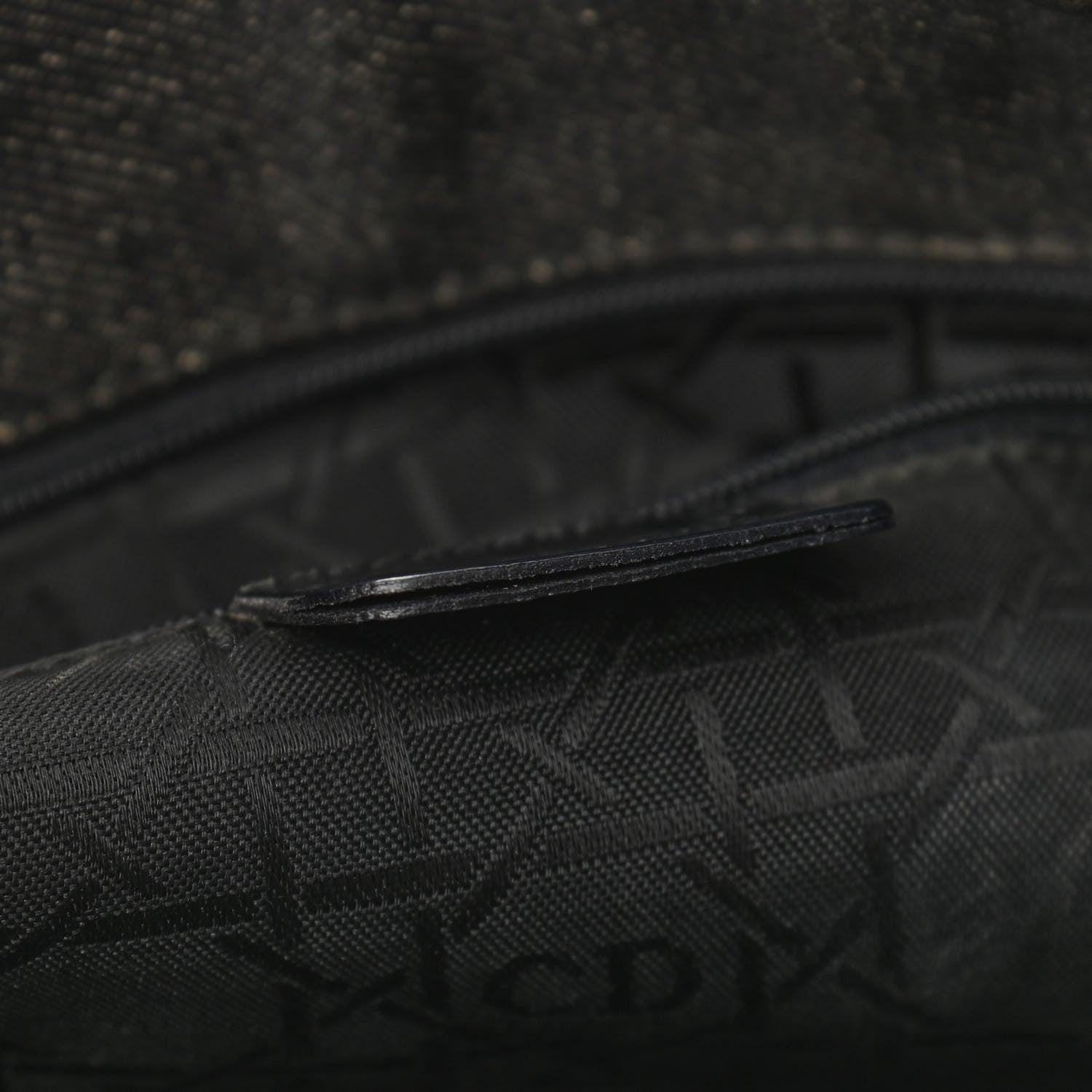Christian Dior Denim Cannage Large Lady Dior Black 14 of 14