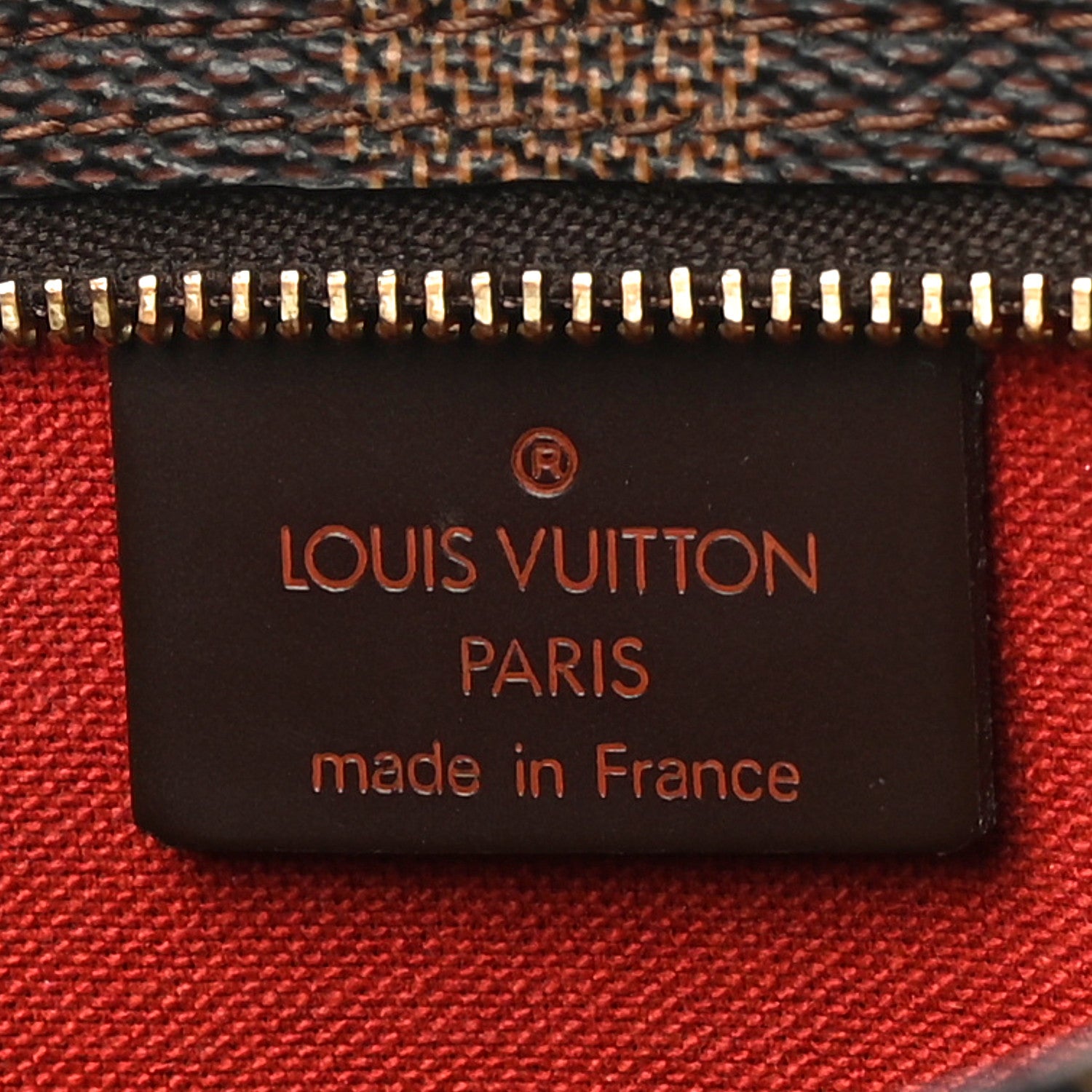 Louis Vuitton Damier Ebene Navona Pochette Accessories 6 of 11