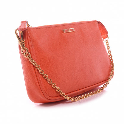 Fendi Vitello Elite Pochette Arancio 3 of 9