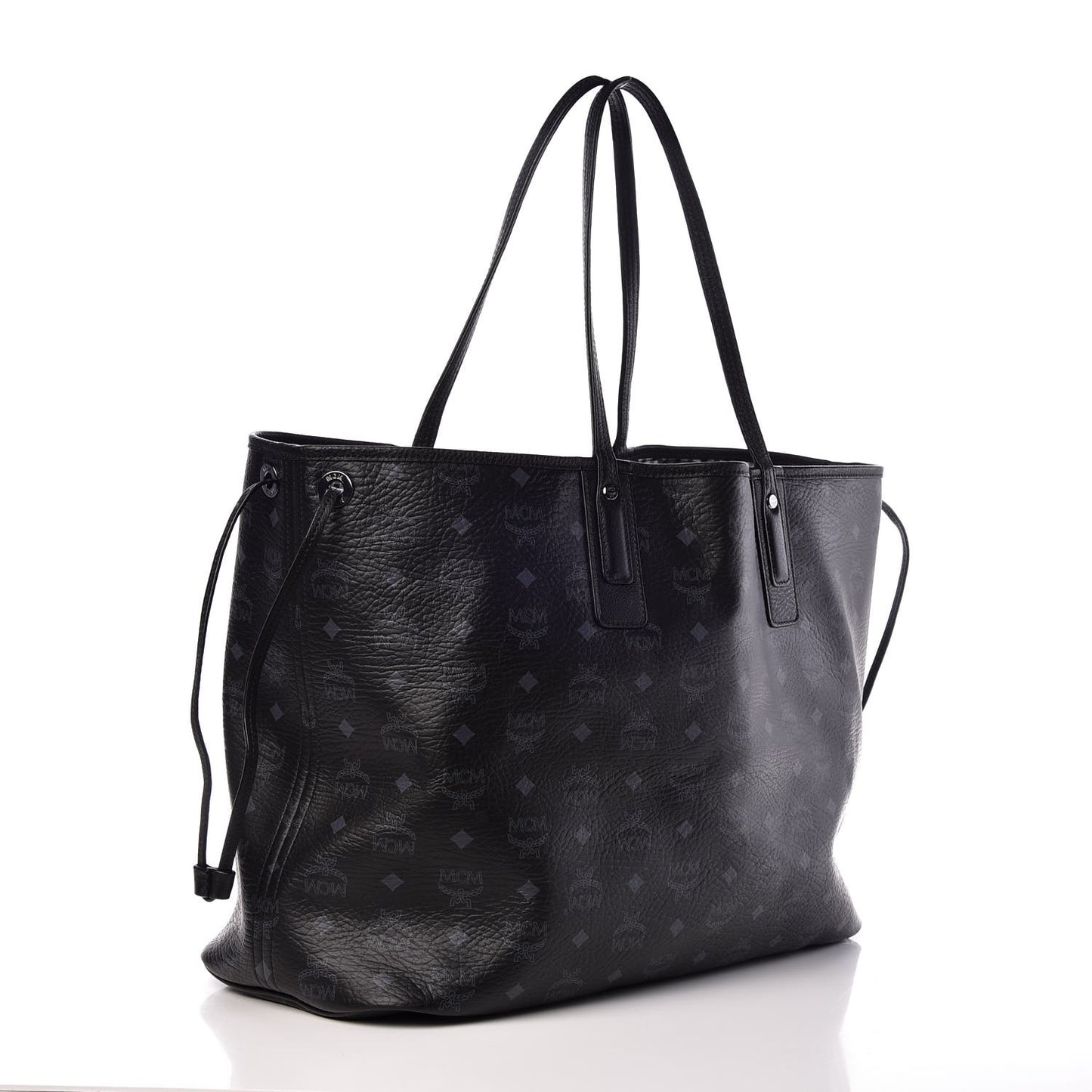 Visetos Large Liz Reversible Shopper Tote Black