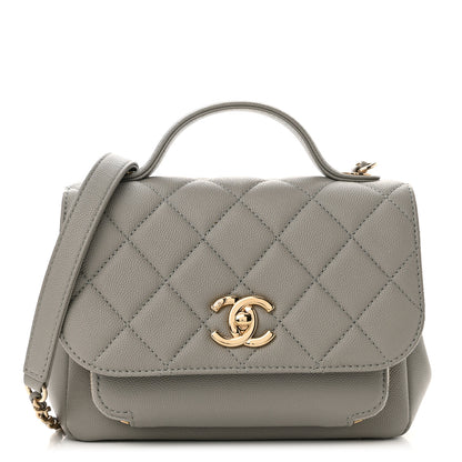 Chanel Caviar Quilted Mini Business Affinity Flap Grey 1 of 10