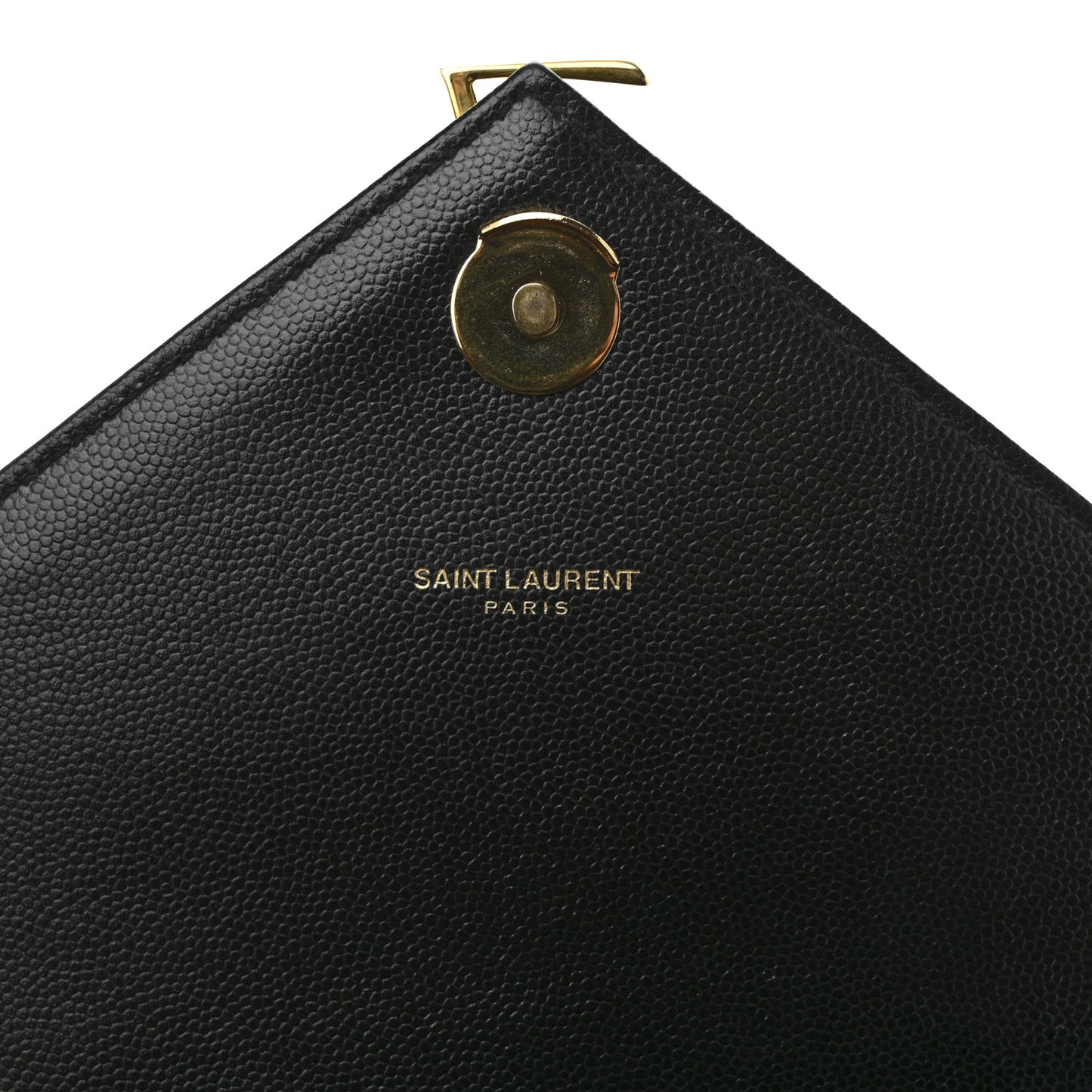 Grain De Poudre Matelasse Chevron Large Monogram Satchel Black