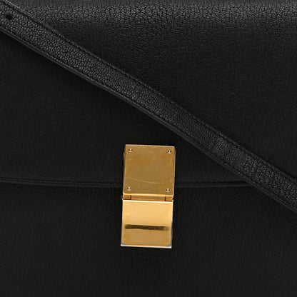Celine Goatskin Medium Classic Box Flap Bag Black 4 of 13