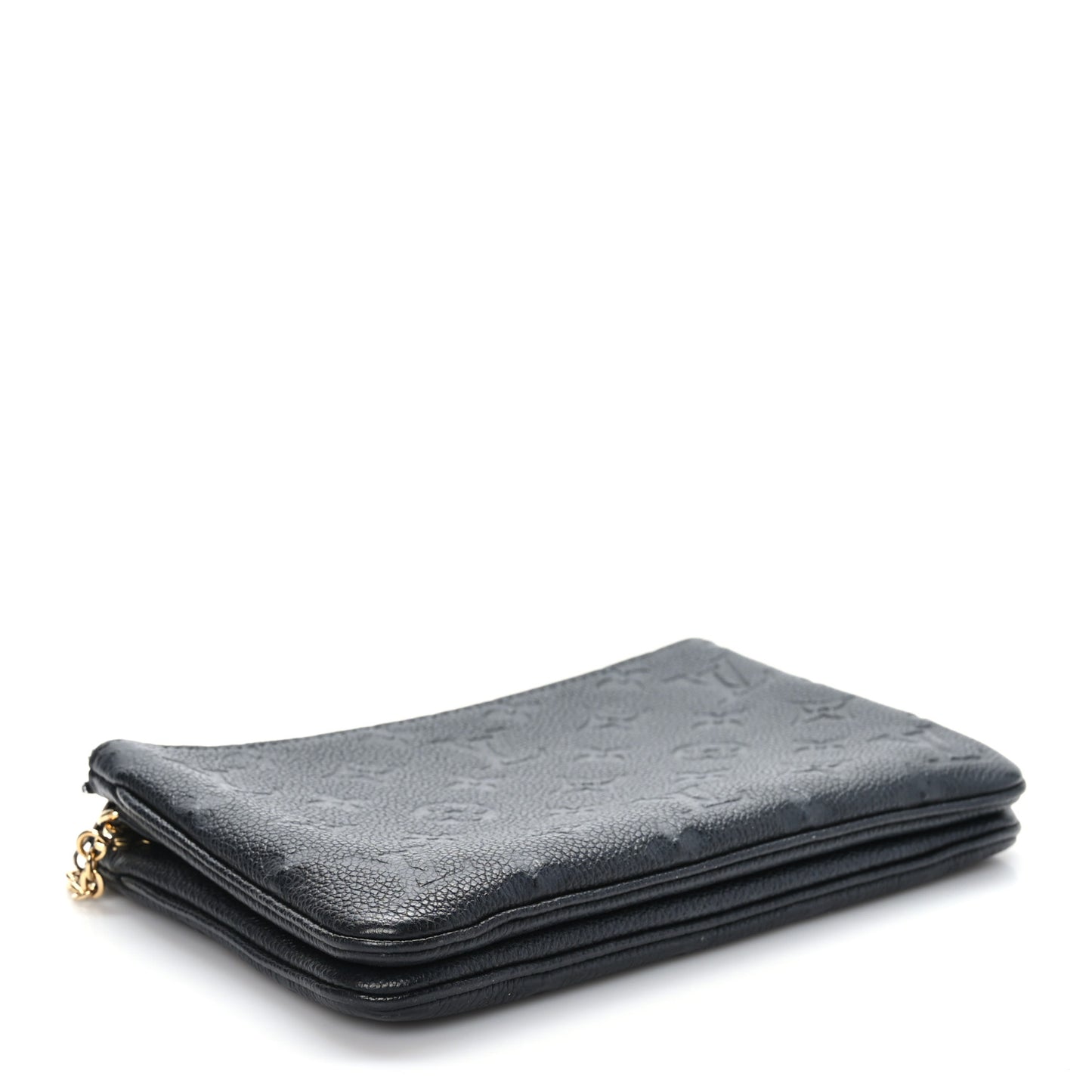 Empreinte Double Zip Pochette Black