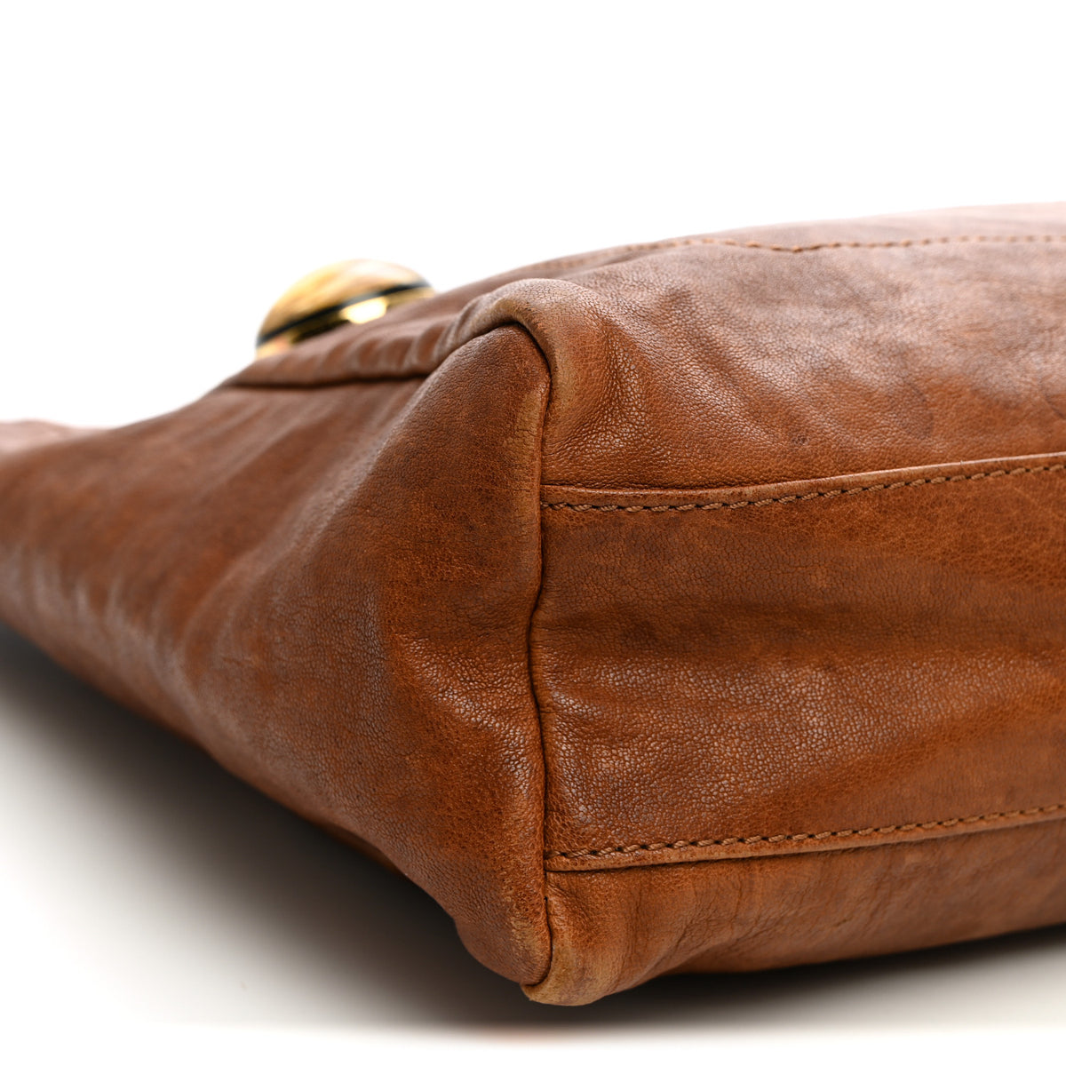 Fendi Calfskin Big Forever Tote Brown 9 of 11