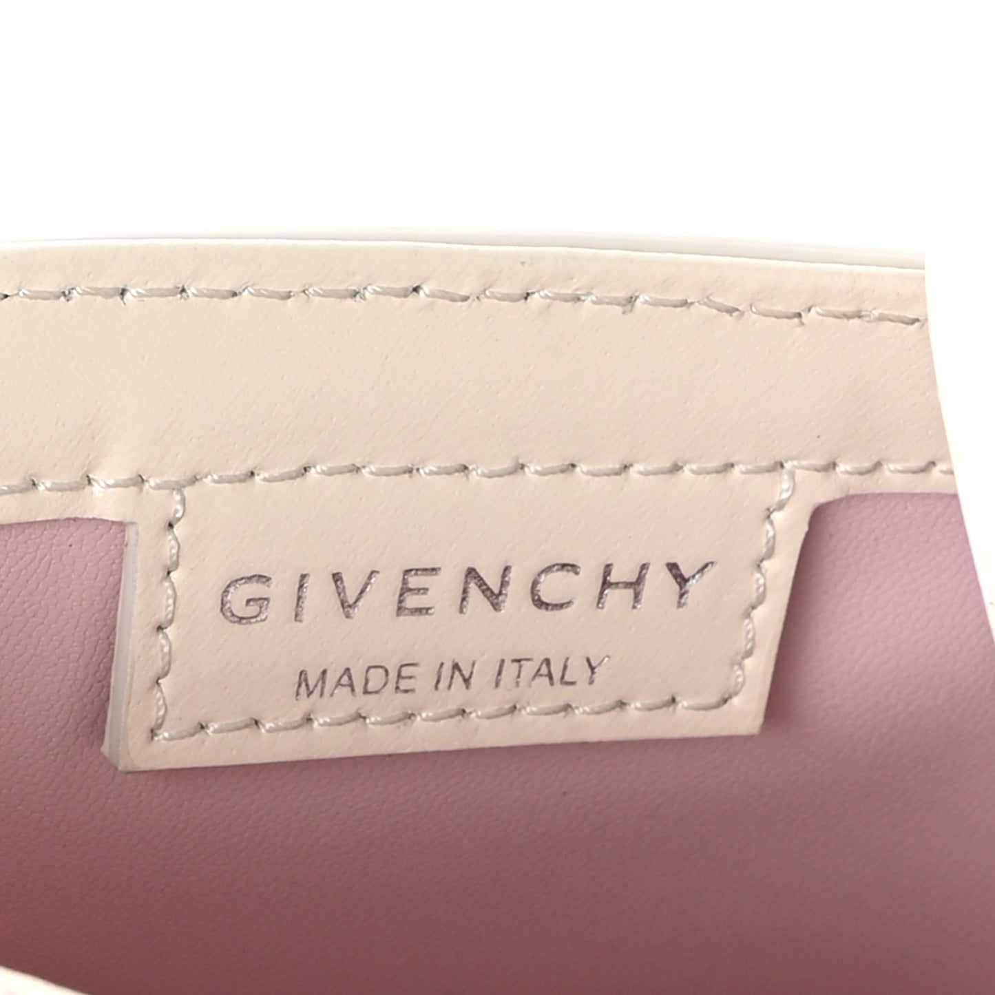 Box Calfskin Mini Cut Out Shoulder Bag Ivory