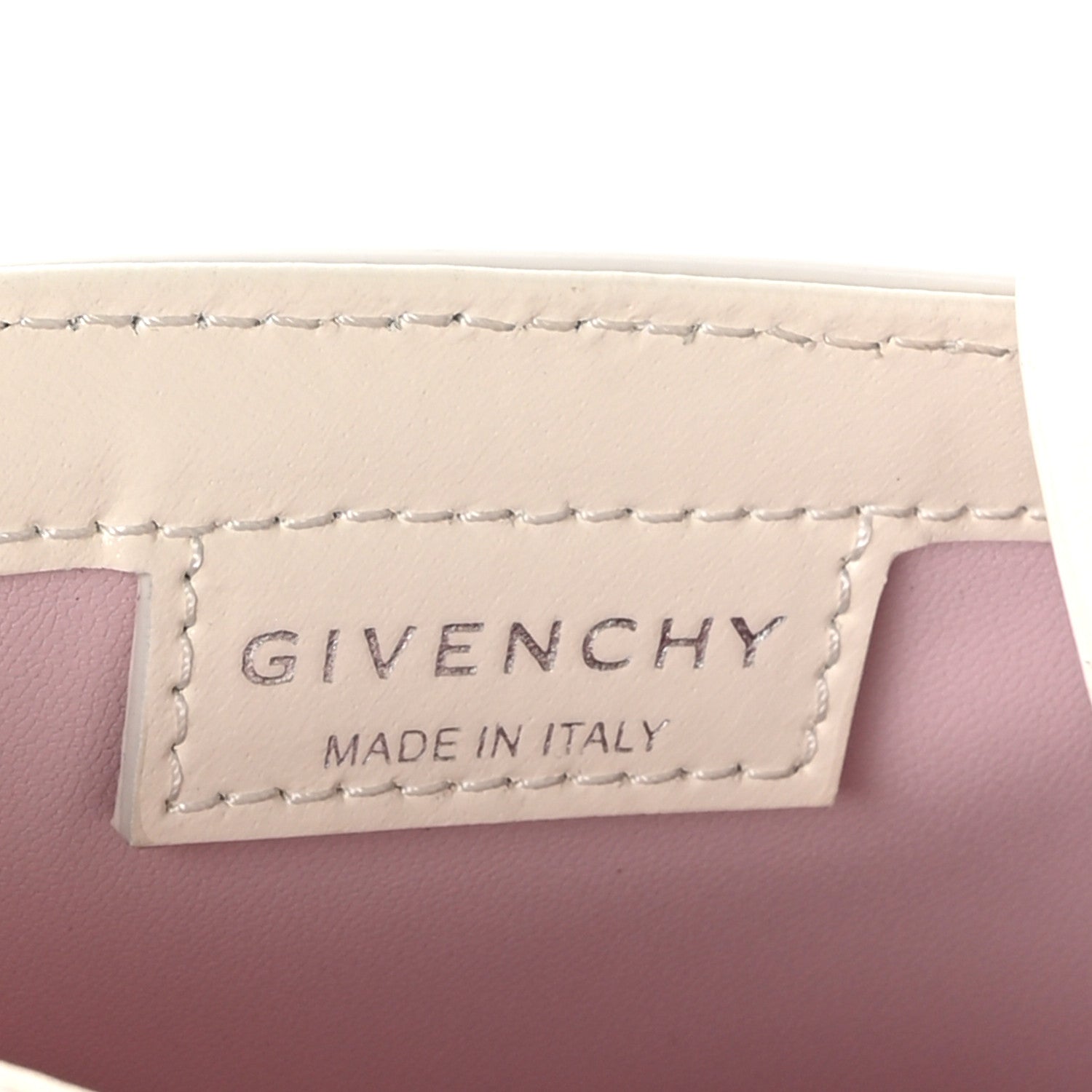 Givenchy Box Calfskin Mini Cut Out Shoulder Bag Ivory 6 of 10