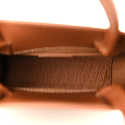 Loewe Smooth Calfskin Logo Small A5 Tote Tan 5 of 10