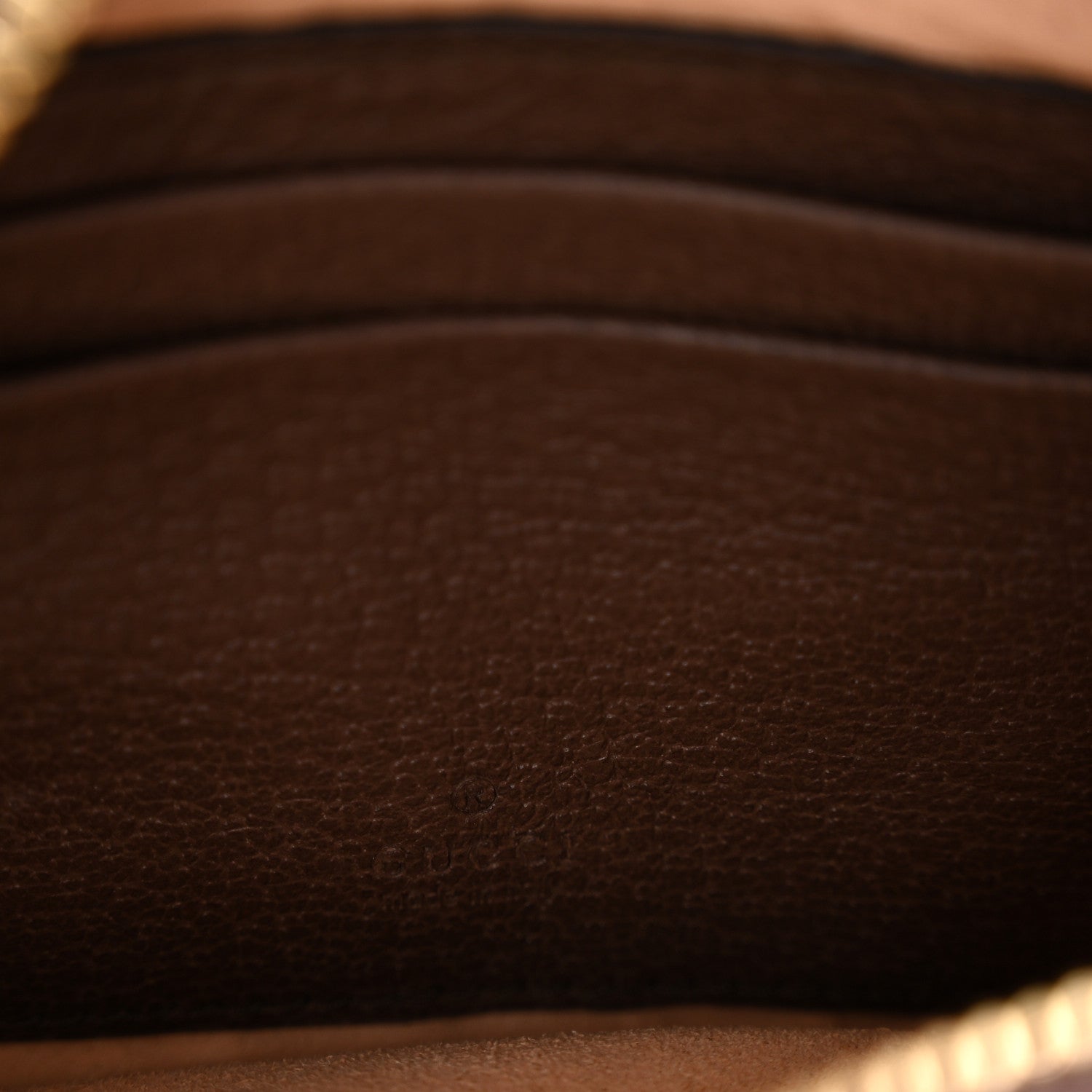 Gucci GG Supreme Monogram Textured Calfskin Web Mini Ophidia Half Moon Hobo Beige Ebony New Acero 6 of 12