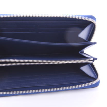Louis Vuitton Monogram Escale Zippy Wallet Blue 5 of 7