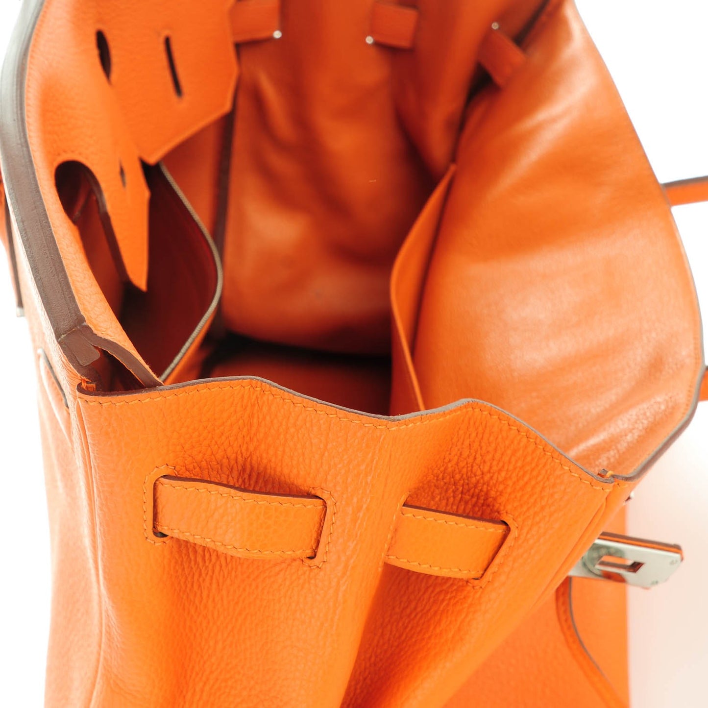 Togo Birkin 35 Orange