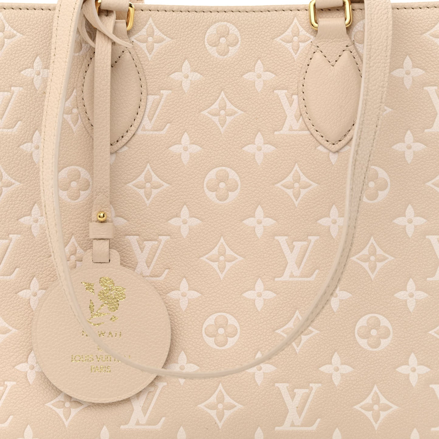 Empreinte Monogram Spring In The City Onthego MM Beige Pink Yellow