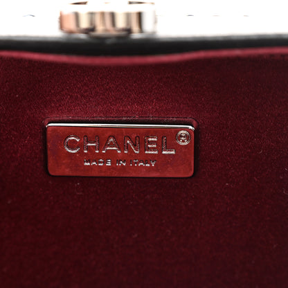 Chanel Lambskin Minaudiere Chain Clutch Black 6 of 11