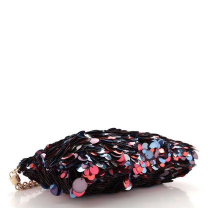Jimmy Choo Sequin Maxi Callie Embroidery Bag Raspberry Mix 4 of 10