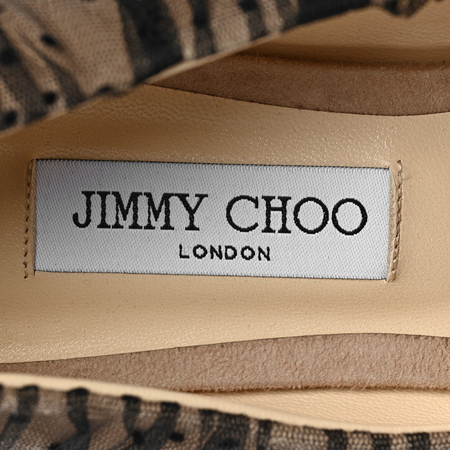 Tulle Suede Polka Dot Romy Flats 41.5 Black Nude