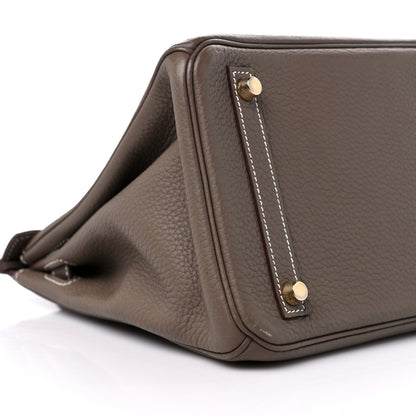 Hermes Togo Birkin 30 Etoupe 8 of 9