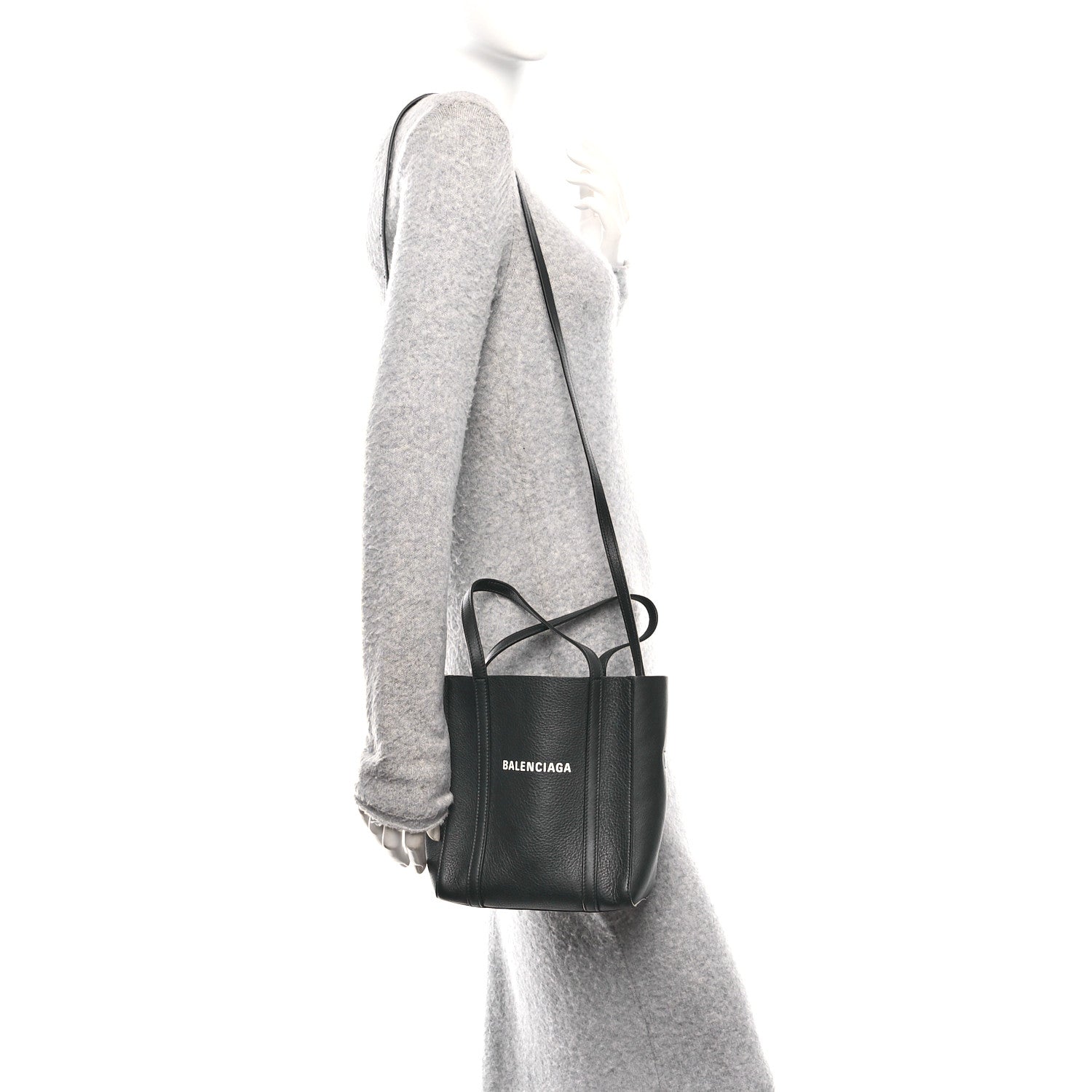 Balenciaga Calfskin XXS Everyday Tote Black 2 of 9