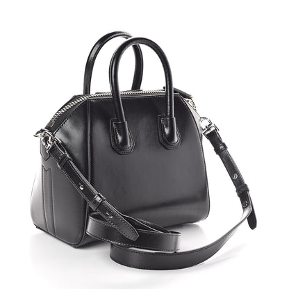 Givenchy Shiny Lord Calfskin Mini Antigona Black 3 of 9