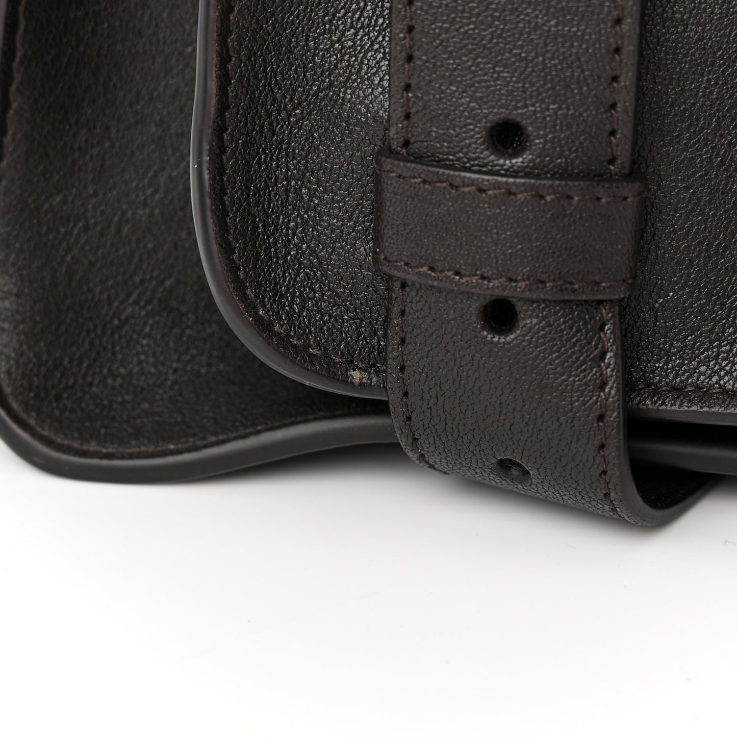 Lambskin Medium PS1 Satchel Dark Espresso
