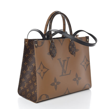 Louis Vuitton Reverse Monogram Giant Onthego MM 2 of 9