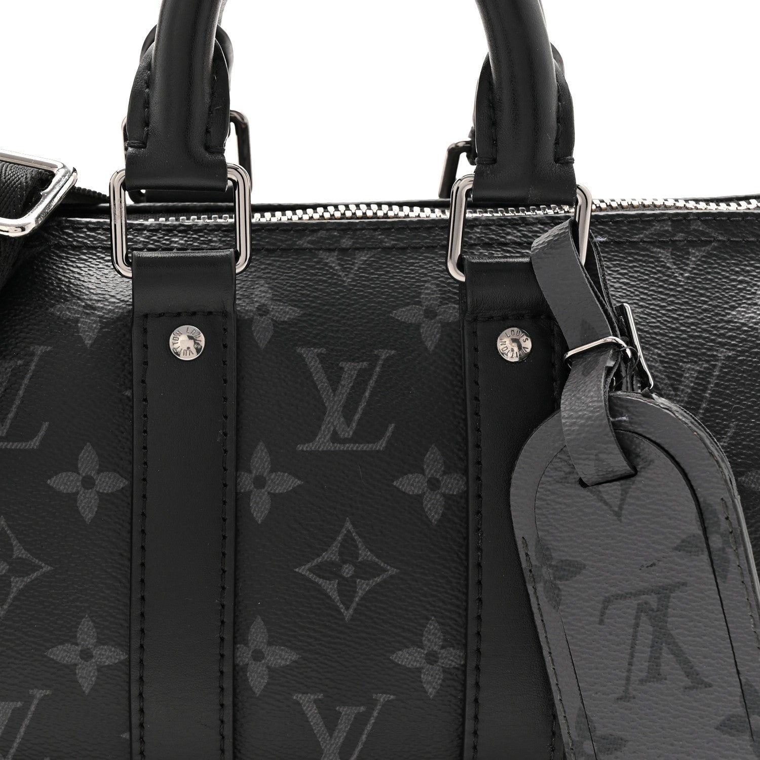 Louis Vuitton Reverse Monogram Eclipse Keepall Bandouliere 25 7 of 11