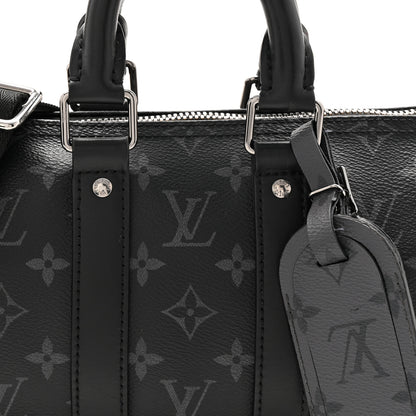 Louis Vuitton Reverse Monogram Eclipse Keepall Bandouliere 25 7 of 11
