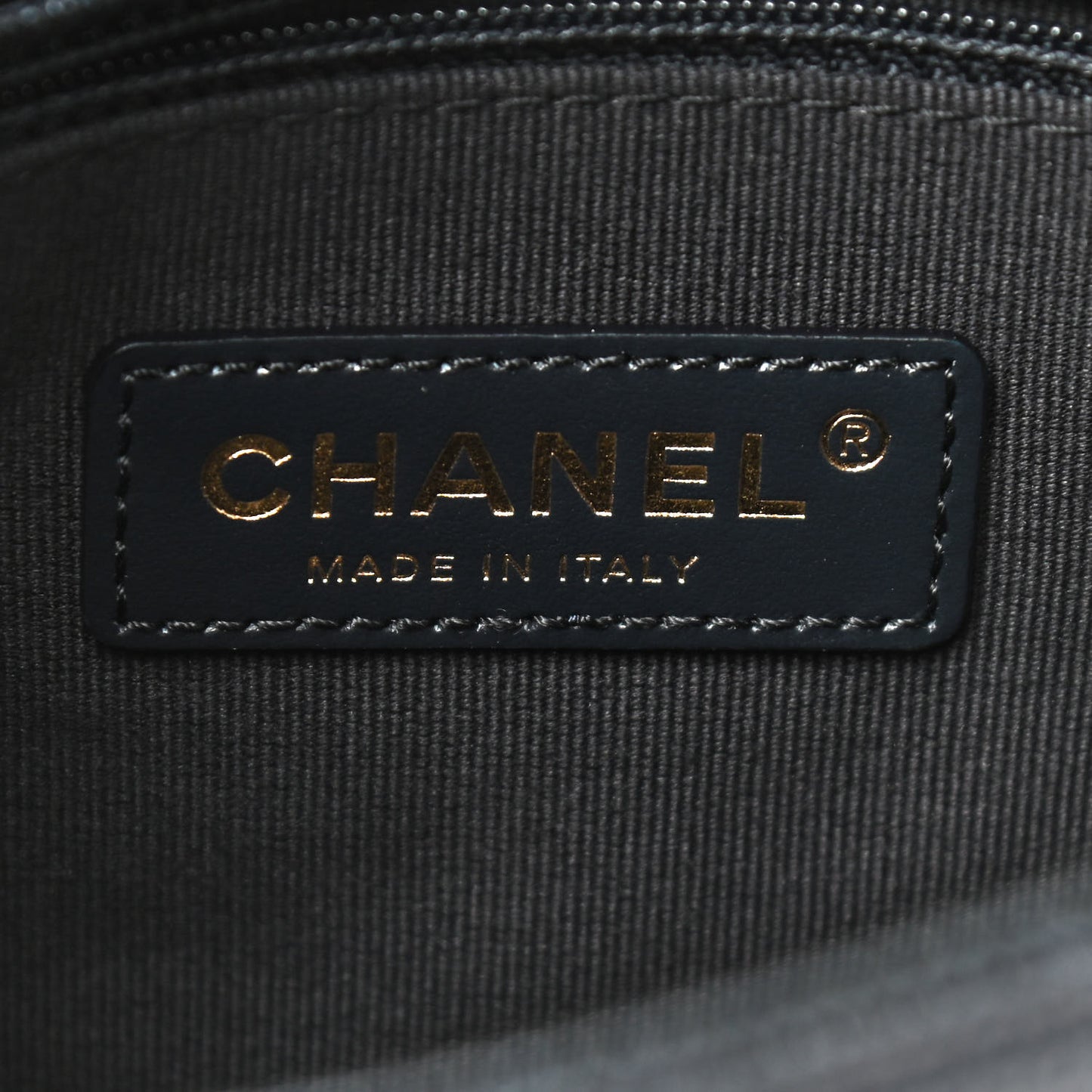 Iridescent Caviar Quilted Mini My Perfect Flap Black
