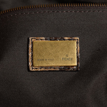Fendi Python Twins Tote Natural 6 of 10