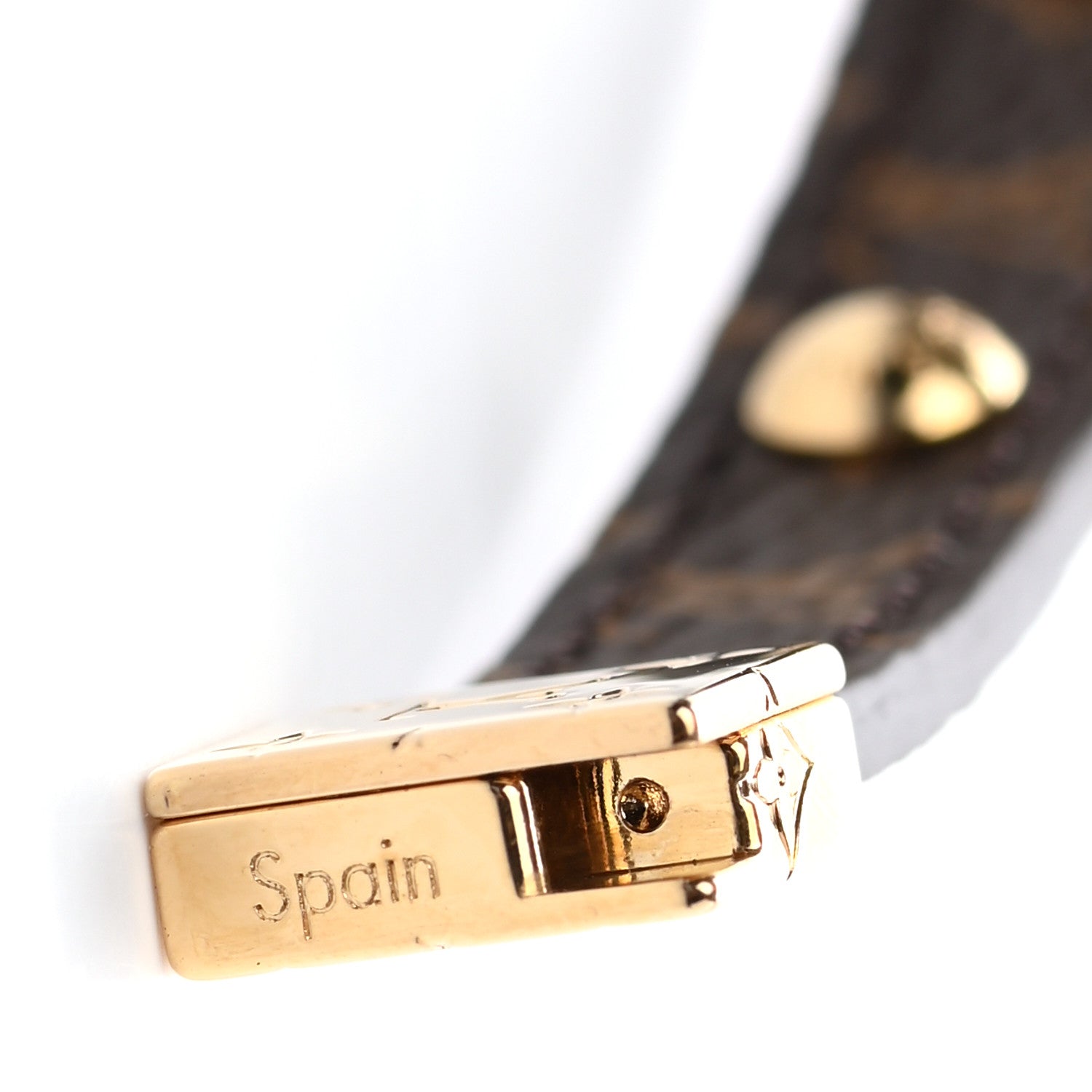Louis Vuitton Monogram LV Circle Reversible Bracelet 19 Rouge 5 of 6